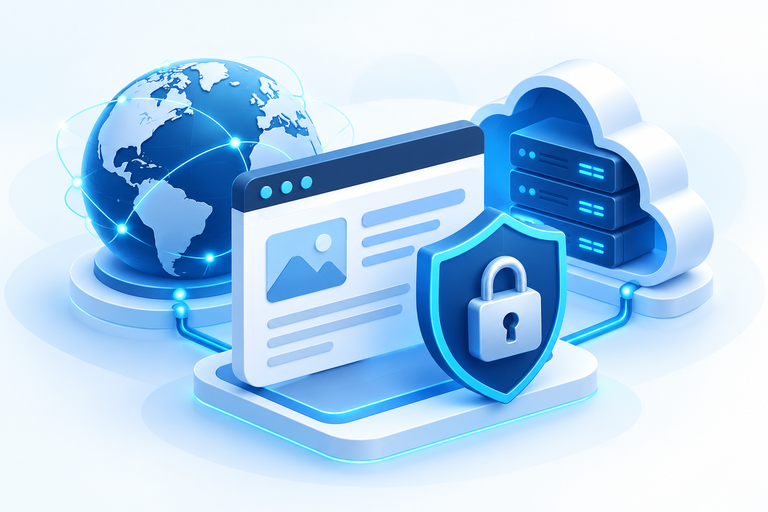 域名、Hosting 与 SSL 选项