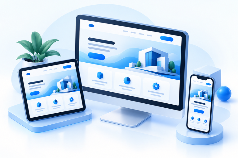 电脑与手机响应式布局